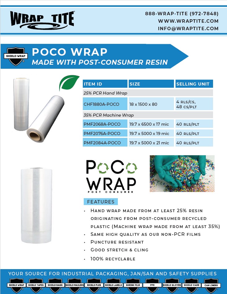 PoCo Wrap Sales Sheet